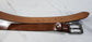 Brown Leather Belt for Men