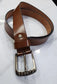 Brown Leather Belt for Men