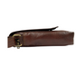 Brown Unisex Sling Traveler Bag with Adjustable Strap