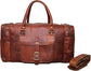 Classic Voyager Leather Duffle Bag