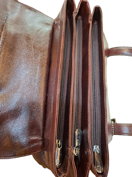 Effortless Style Genuine Leather Shoulder Bag