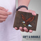 Elegant Brown Leather Bifold Wallet for Men