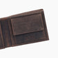 Elegant Brown Leather Bifold Wallet for Men