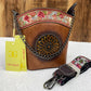 Elegant Chakra Embroidered Handheld Shoulder Bag