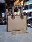 Enigma White Classic Handbag