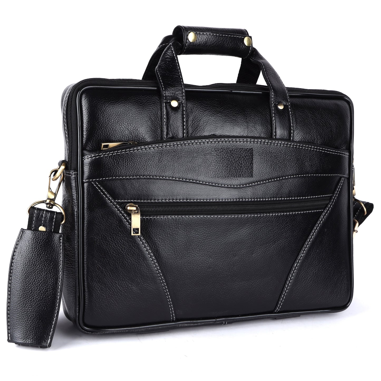 Genuine Leather Anti-Rust Briefcase Bag