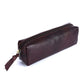 Genuine Leather Brown Utility Pouch