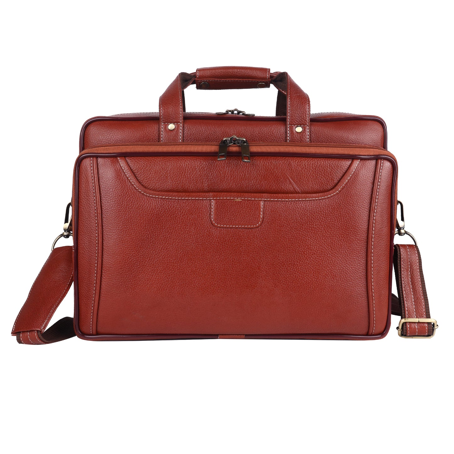 Genuine Leather Men's Messenger Bag