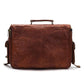 Genuine Leather Vintage Brown DSLRSLR Camera Bag