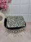 Gleaming Diamond Stone Embellished Handbag Clutch