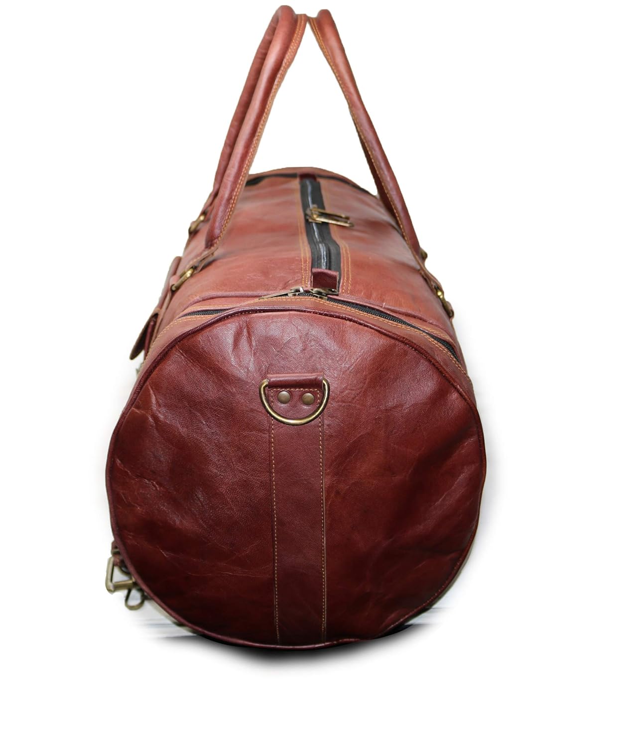 Leather Duffle Bag for Travel, Gym, and Weekend Getaways