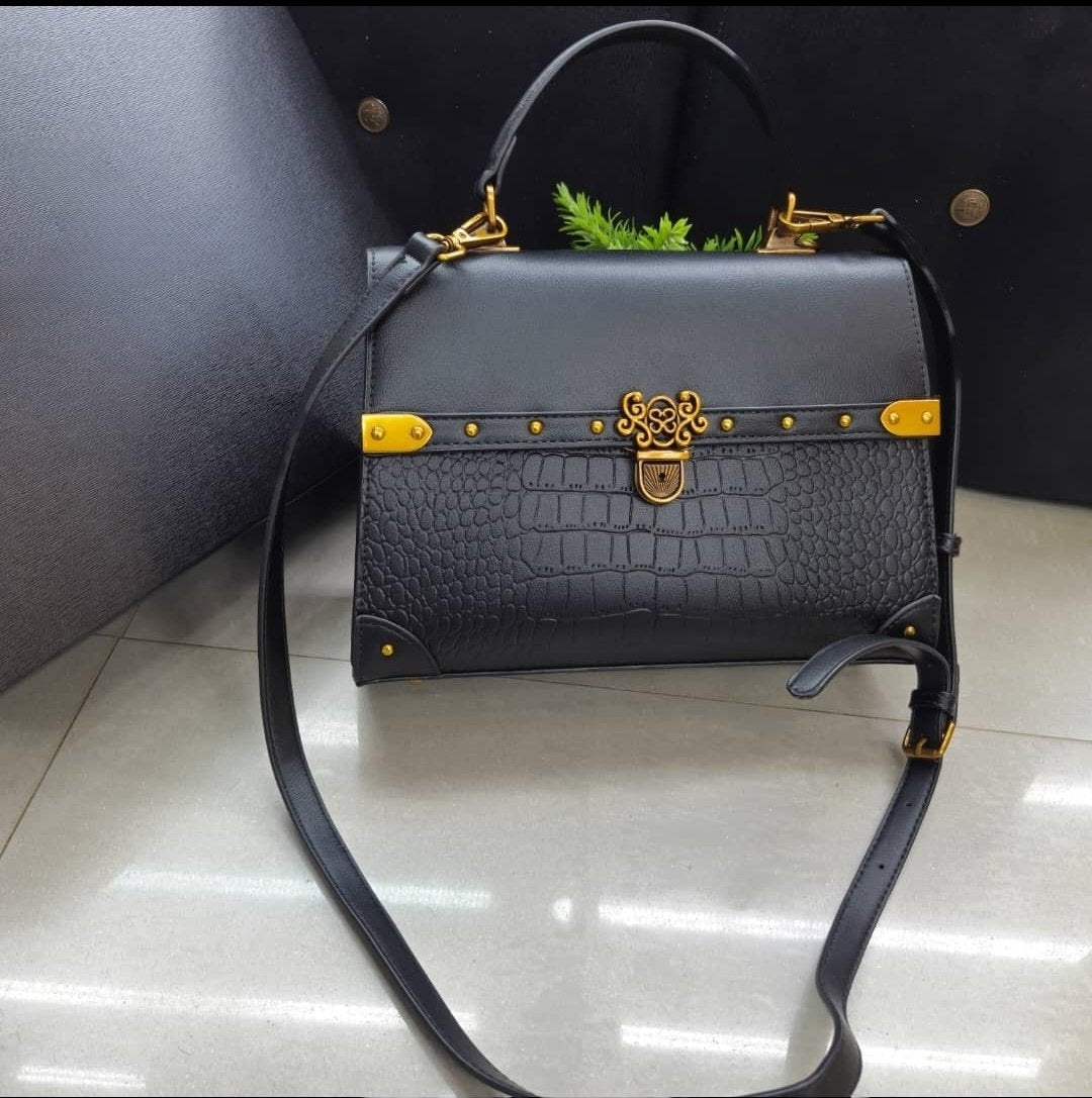 Luxury Women's Snake & Crocodile Pattern Handbag