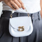 Miniature Mini Sling Bag With Pearl Handle