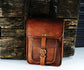 Rogue Traveler 11-Inch Leather Crossbody Satchel for iPadTablet