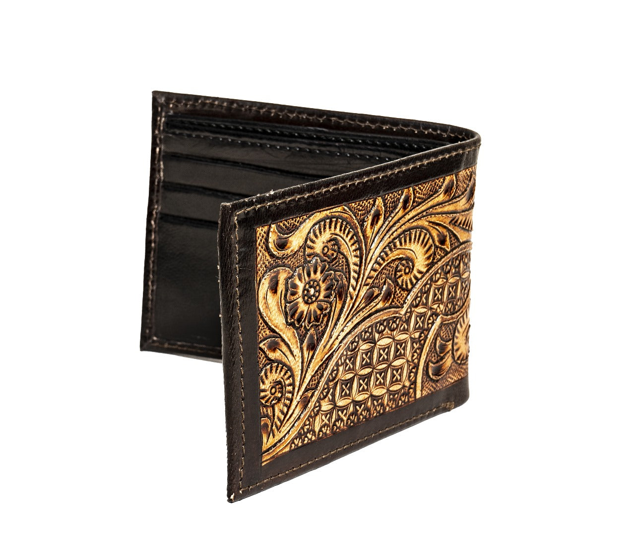 Unique Authentic Western Leather Wallet