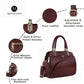 Leather Ladies Sling Handbag