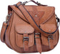 Vintage Brown Crossbody Messenger Handbag