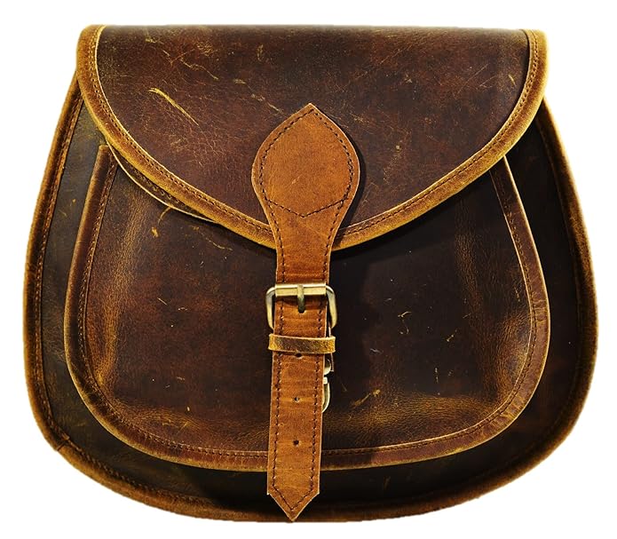 Vintage Leather Crossbody Bags for Women