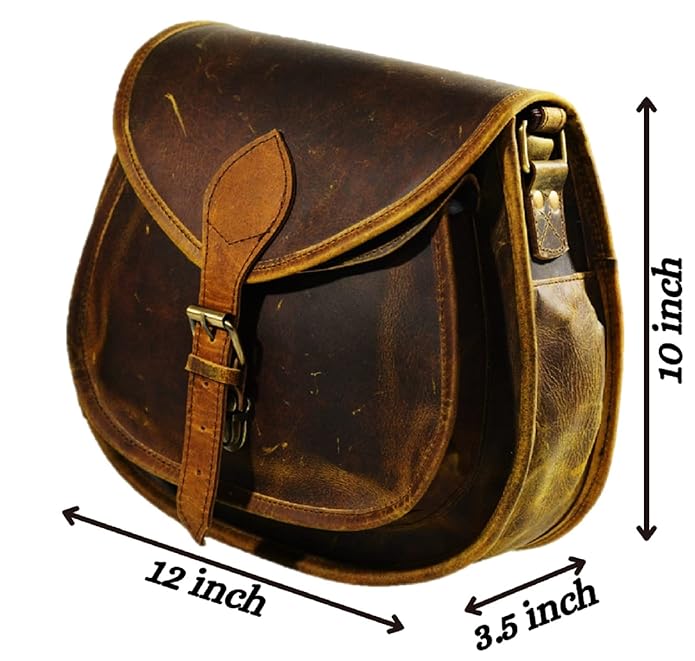 Vintage Leather Crossbody Bags for Women