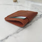 Vintage Slim Leather Card Holder Template