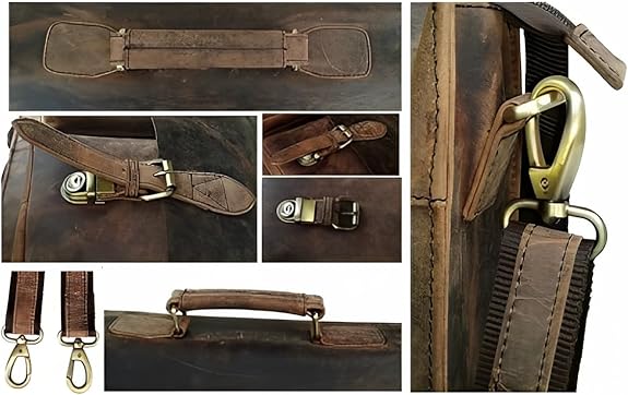 Wanderlust Genuine Leather Messenger Bag