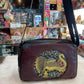 Women's Royal Elephant Embroidered Sling Bag