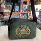 Women's Royal Elephant Embroidered Sling Bag