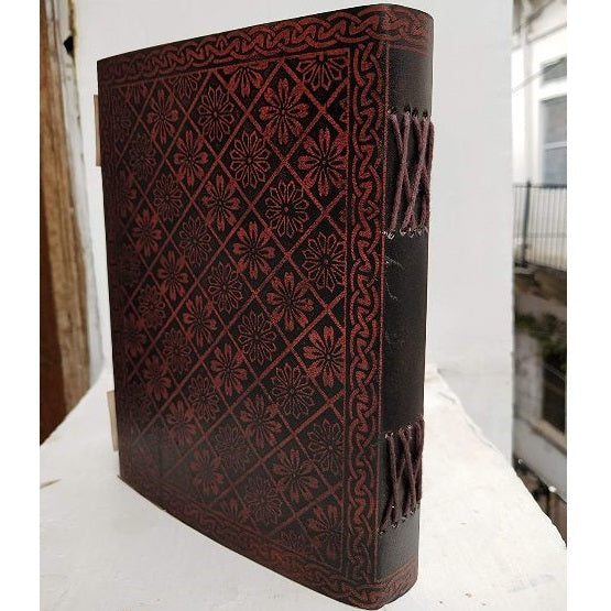 Leather Dragon Double Lock Journal 