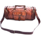 Leather Duffle Bag Travel For Men Women